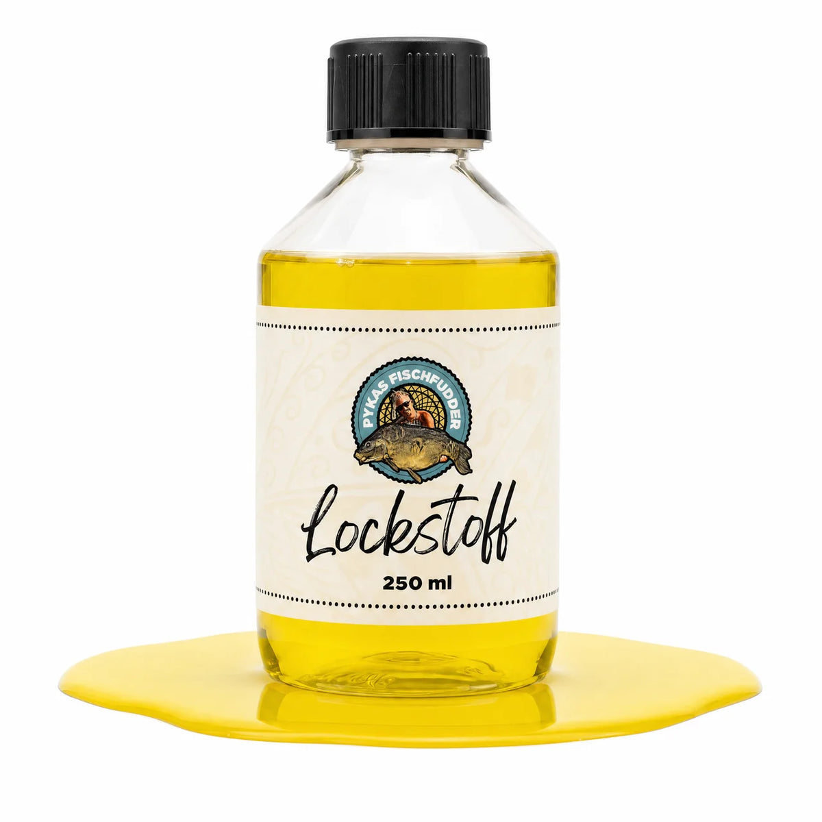 Nasse Anna - Lockstoff – Flasche auf farbigem Lockstoff