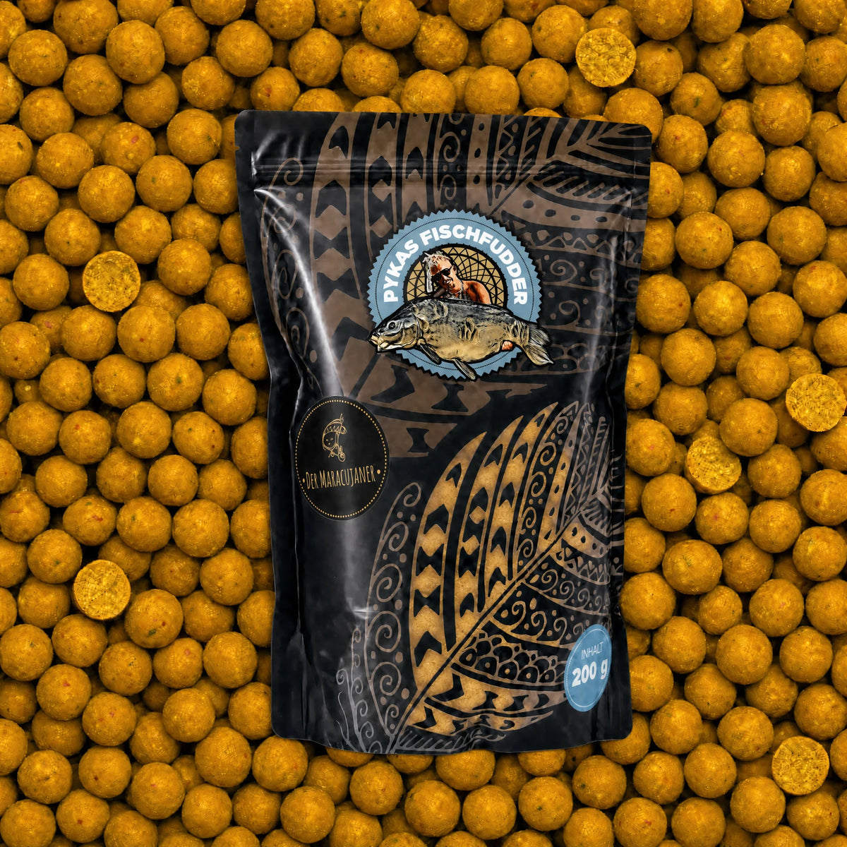 Der Maracujaner – 200-g-Beutel als Packshot