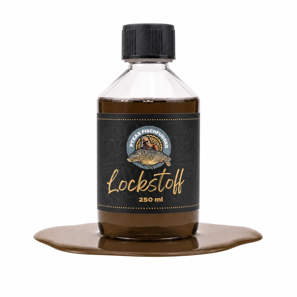 Walfudder - Lockstoff – Flasche auf farbigem Lockstoff